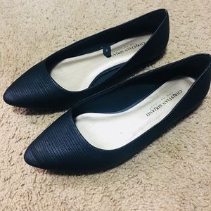 Christian Siriano Black Flats